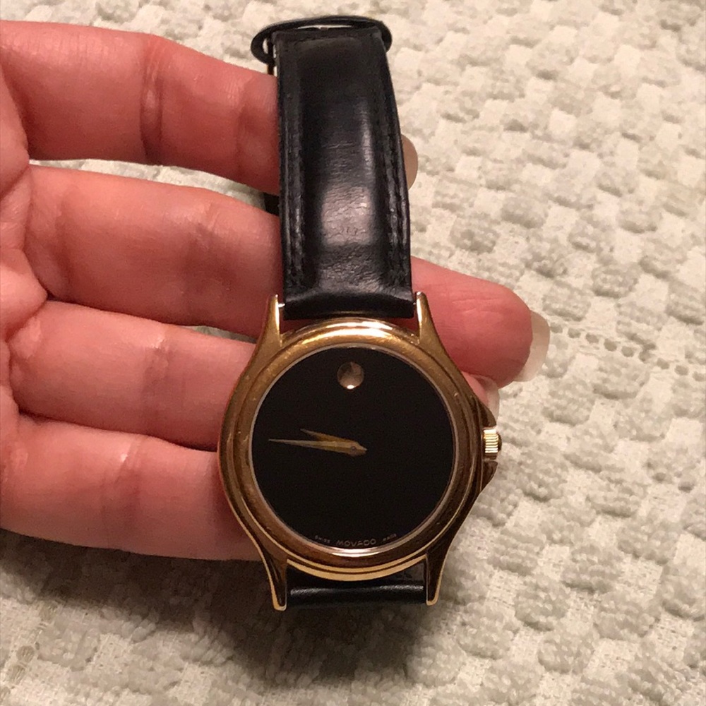 Movado Museum Classic watch sapphire crystal